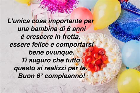 compleanno 6 anni maschio frasi|Buon COMPLEANNO 6 Anni: Frasi e Auguri per una Festa .